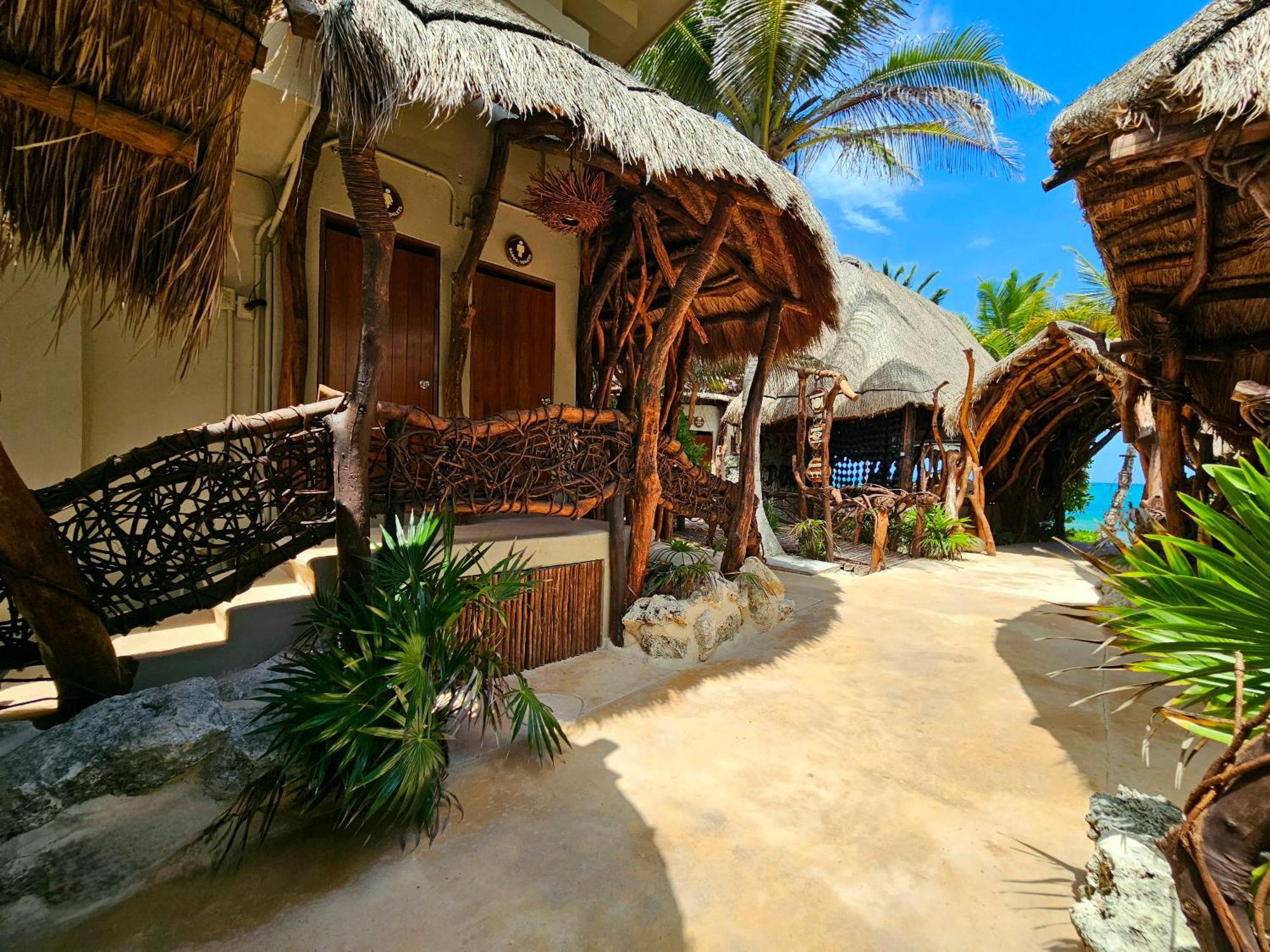 Cabanas Playa Condesa Tulum Eksteriør bilde